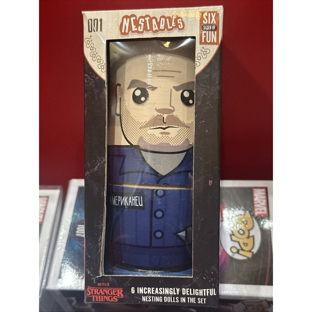 Stranger Things Nestable Nesting Dolls Action Figure Collection - BDANST001-ST